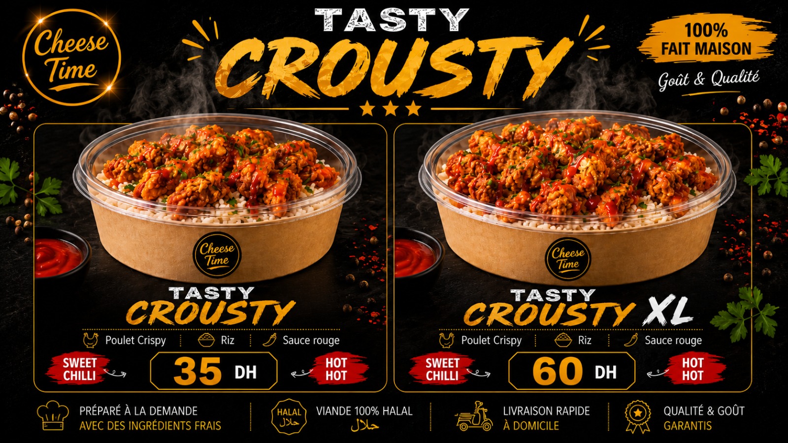 Menu Tasty Crousty